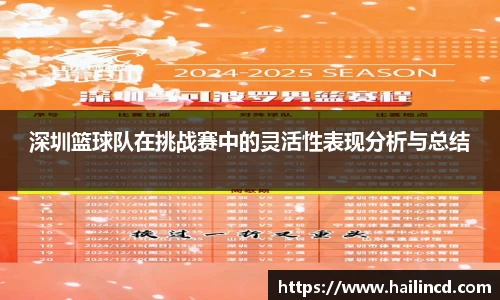 深圳篮球队在挑战赛中的灵活性表现分析与总结